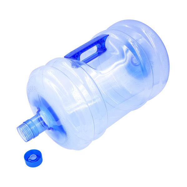 PET Plastic 5 Gallon Water Barrel With Handle