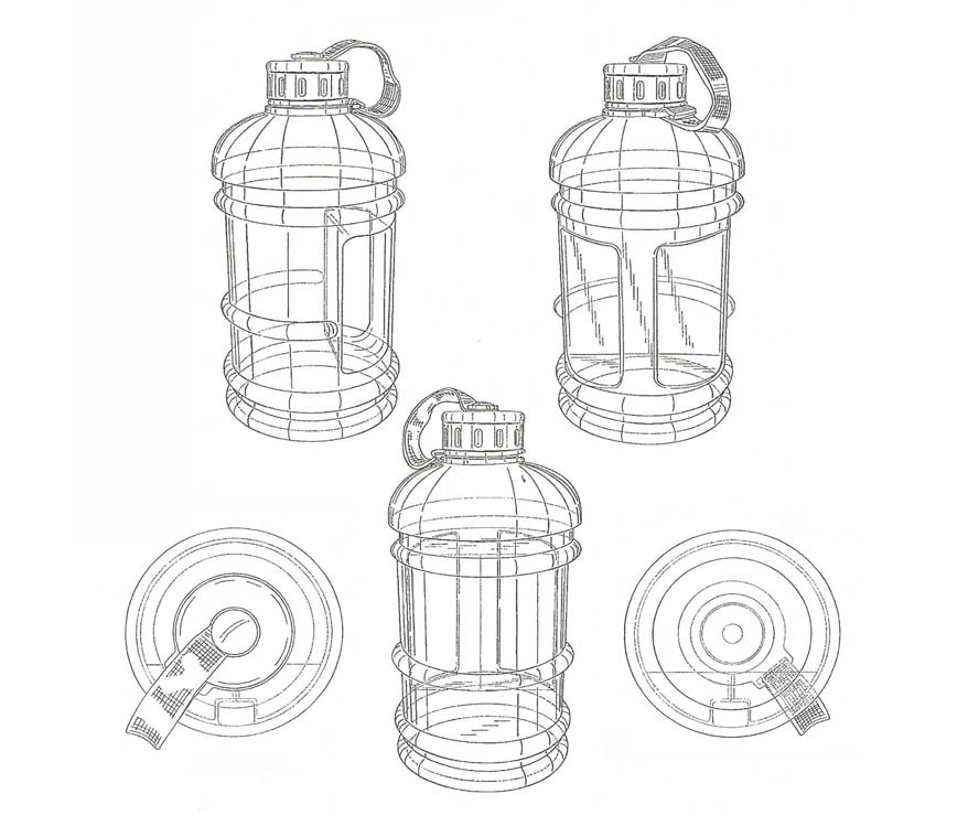 2.2L Sport Water Bottle 