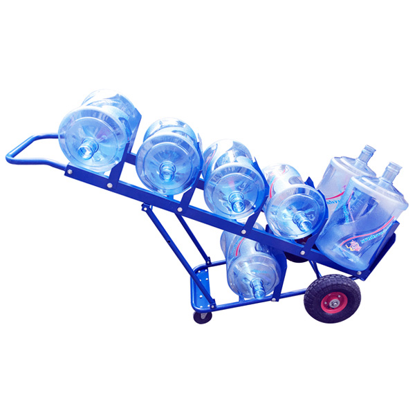 Foldable 4 Wheels 5 Gallon Bottled Water Transport Trolley