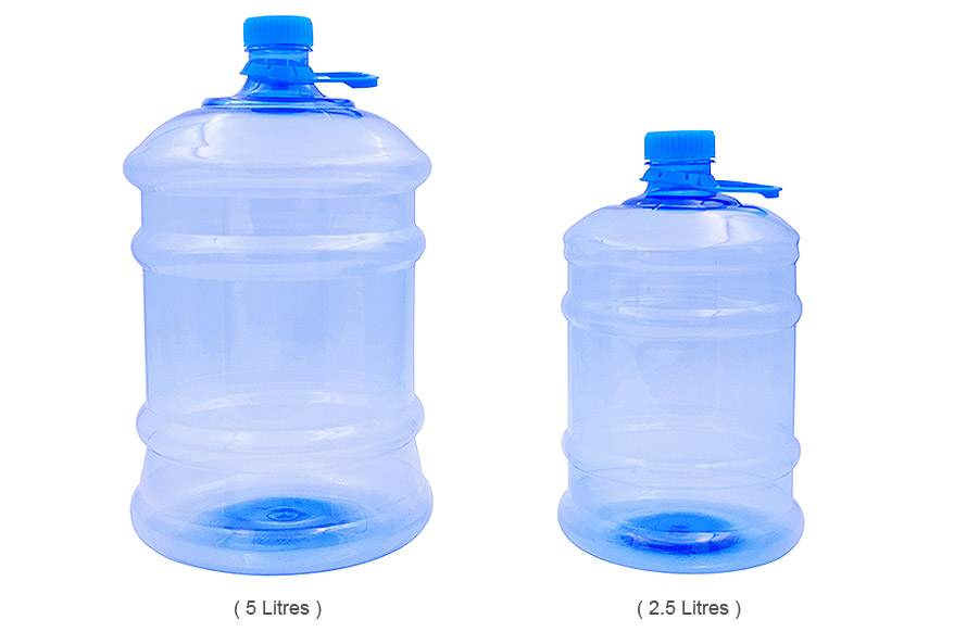 2.5Ltr & 5Ltr PET Water Bottle