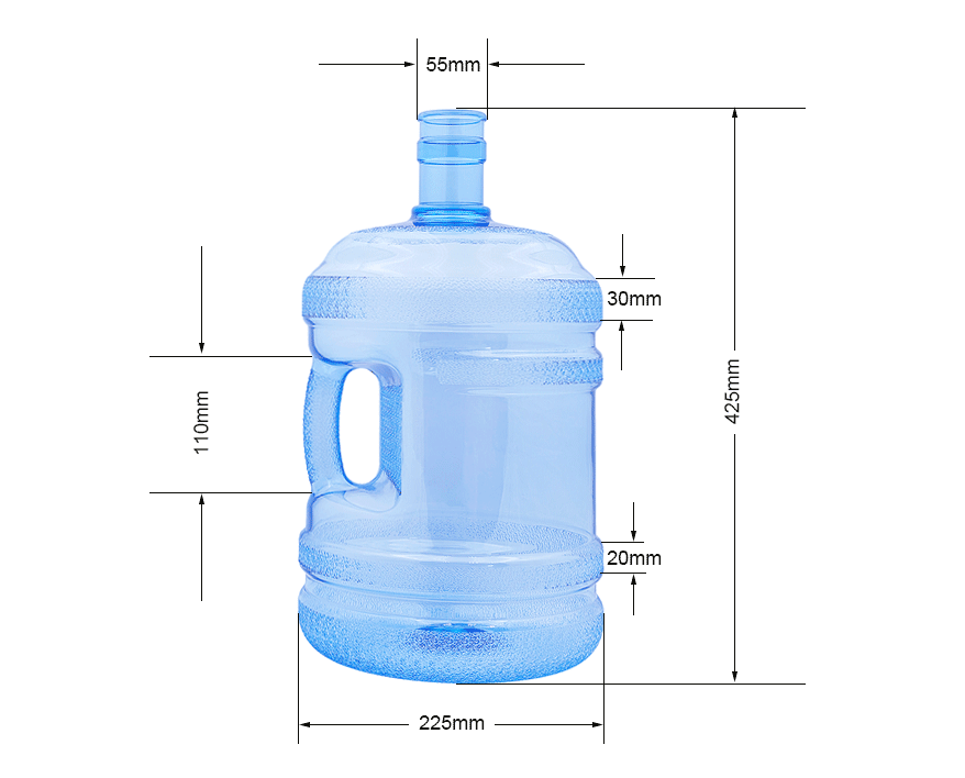 11.3 Liters Reusable PC Water Bottle Container 2