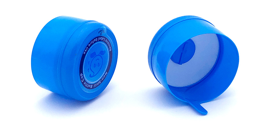 55mm Plastic Water Bottle Caps 1