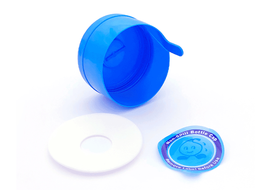 55mm Plastic Water Bottle Caps 3