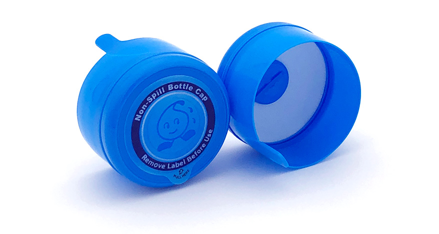 55mm Plastic Water Bottle Caps 4