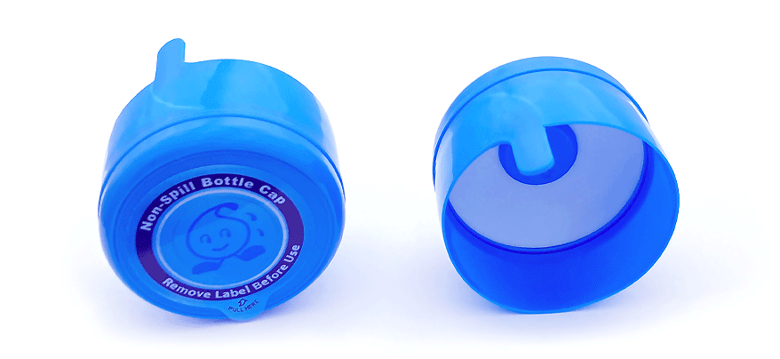 55mm Plastic Water Bottle Caps 5