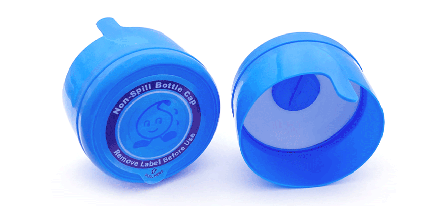 55mm Plastic Water Bottle Caps 6