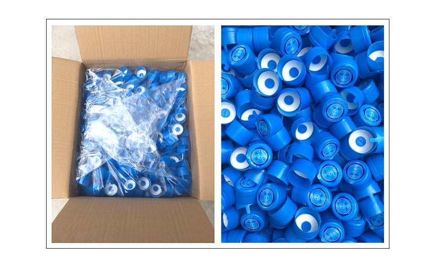 55mm Plastic Water Bottle Caps 7