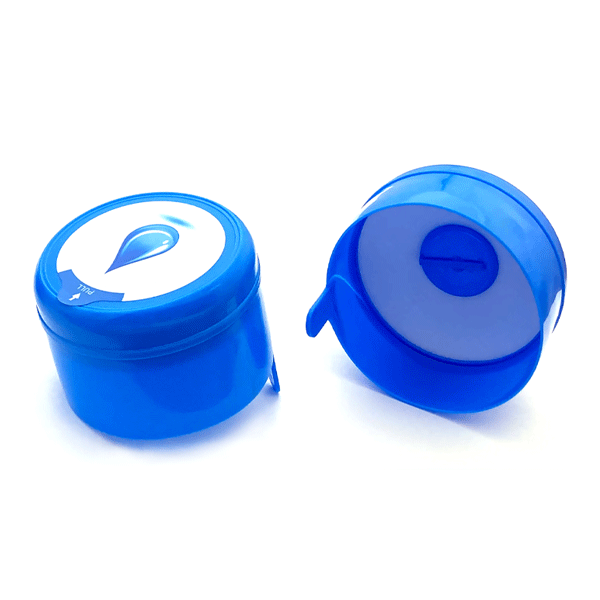 Plastic 55mm 5 Gallon Jug No Spill Push On Caps