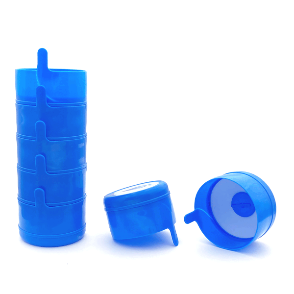 Plastic 55mm 5 Gallon Jug No Spill Push On Caps